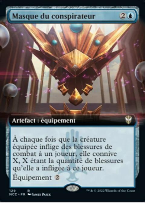 Masque du conspirateur