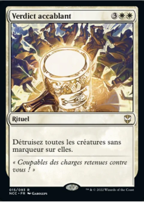 Verdict accablant