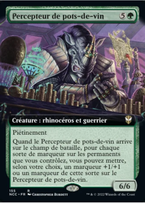 Percepteur de pots-de-vin