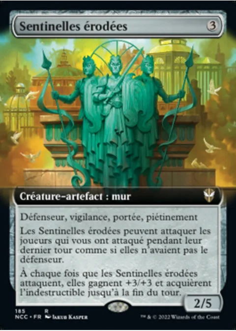 Sentinelles érodées