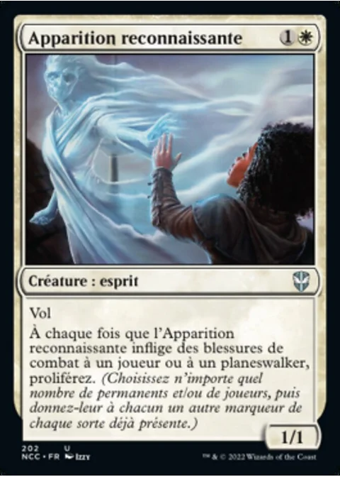Apparition reconnaissante