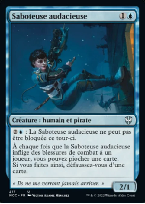 Saboteuse audacieuse