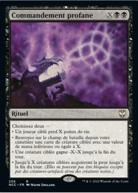 Commandement profane