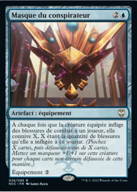 Masque du conspirateur