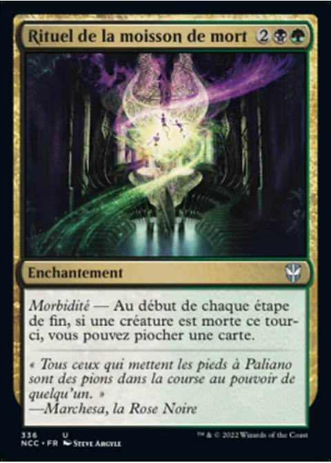 Rituel de la moisson de mort