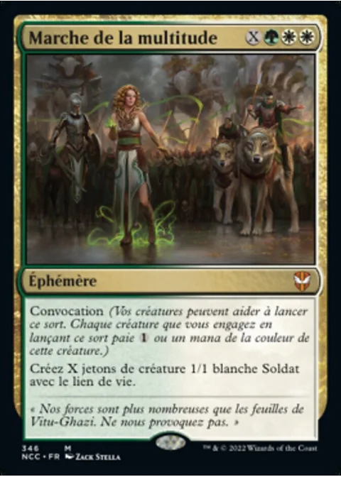 Marche de la multitude