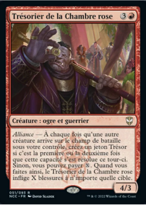 Trésorier de la Chambre rose
