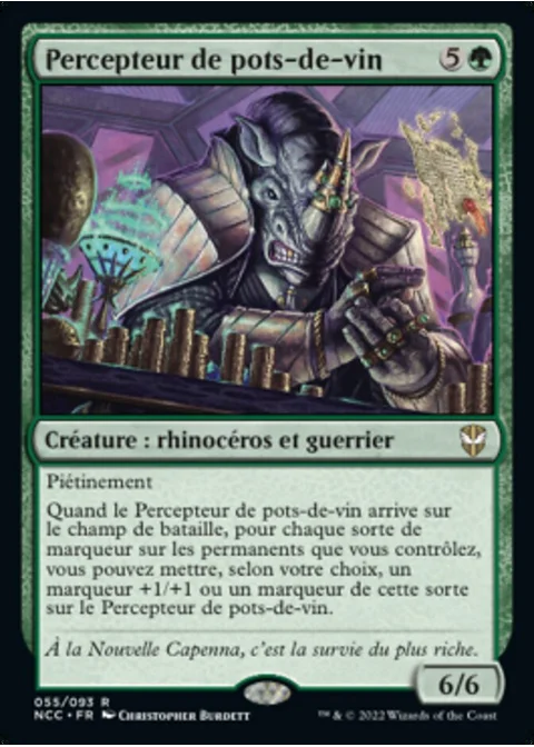 Percepteur de pots-de-vin