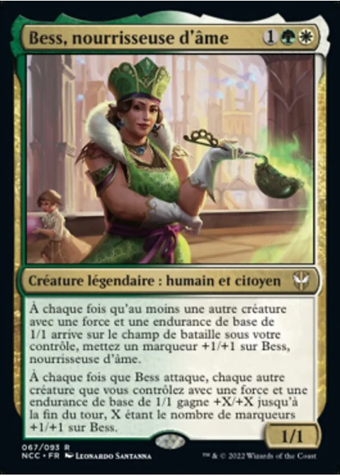 Bess, nourrisseuse d'âme