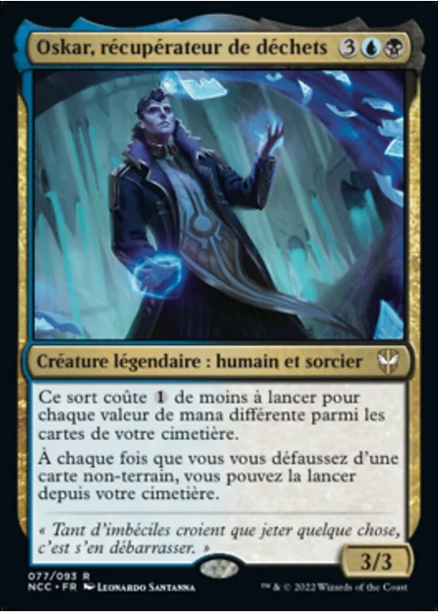 Oskar, récupérateur de déchets