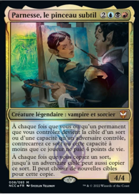 Parnesse, le pinceau subtil