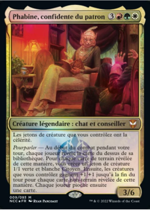 Phabine, confidente du patron