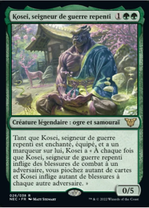 Kosei, seigneur de guerre repenti