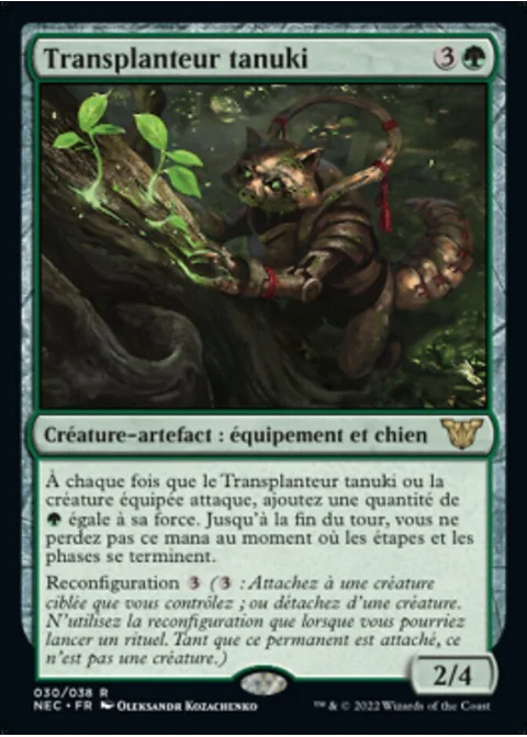 Transplanteur tanuki