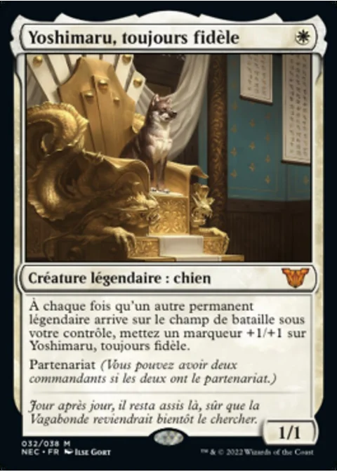 Yoshimaru, toujours fidèle
