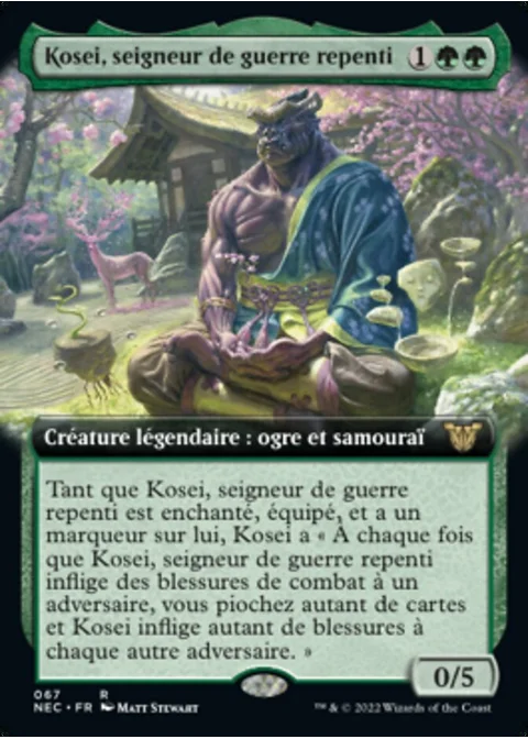 Kosei, seigneur de guerre repenti