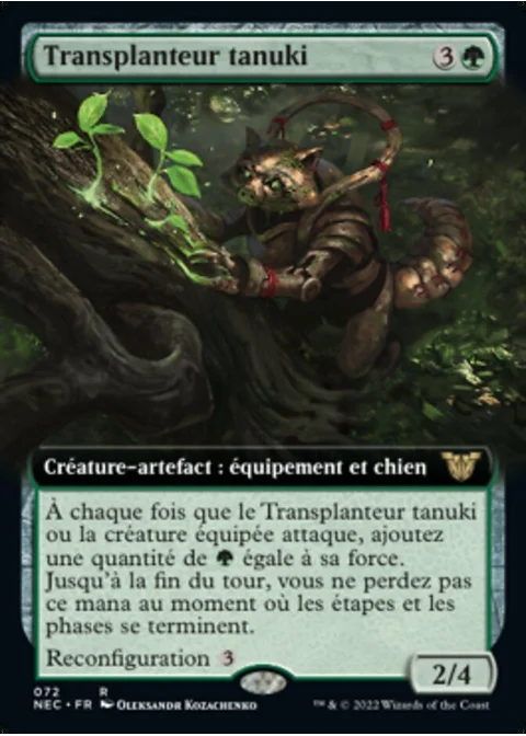 Transplanteur tanuki