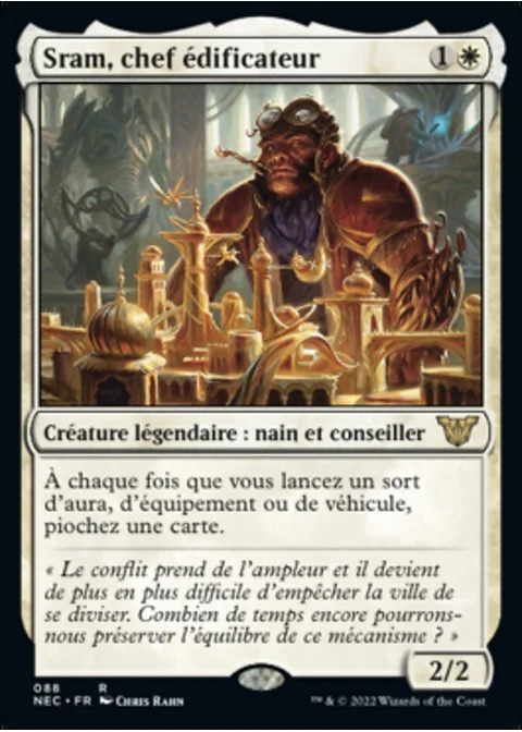 Sram, chef édificateur