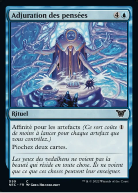 Adjuration des pensées