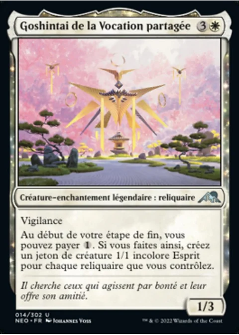 Goshintai de la Vocation partagée