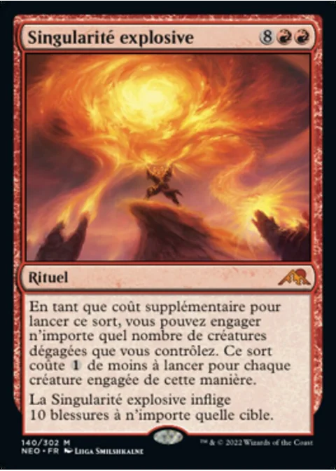 Singularité explosive