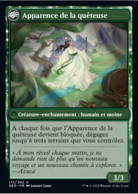 Apparence de la quêteuse