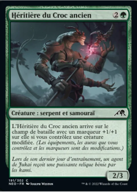 Héritière du Croc ancien