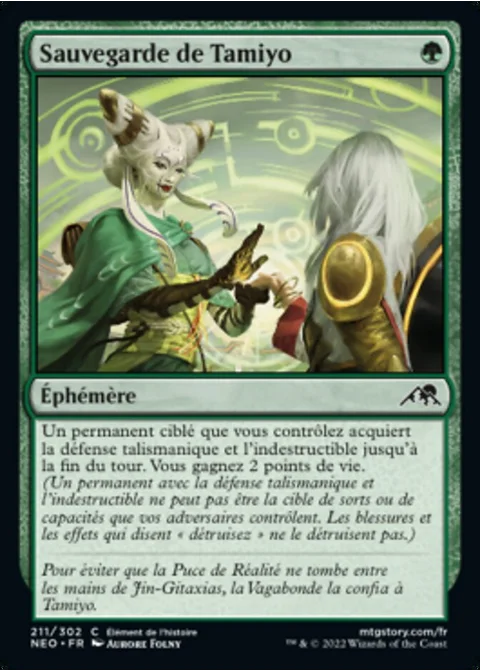 Sauvegarde de Tamiyo