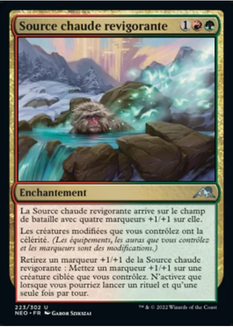 Source chaude revigorante