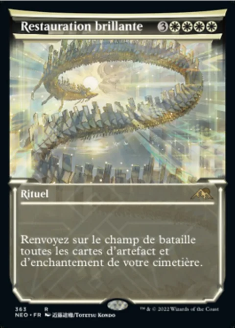 Restauration brillante