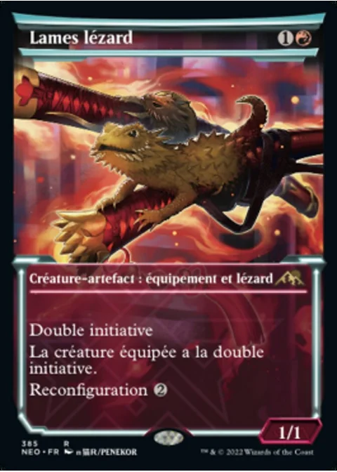 Lames lézard