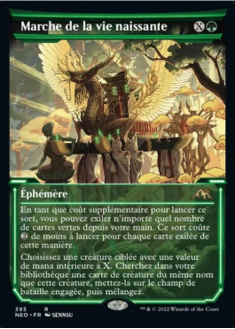 Marche de la vie naissante