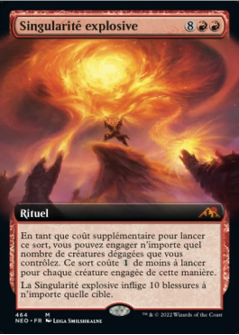 Singularité explosive