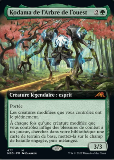 Kodama de l'Arbre de l'ouest