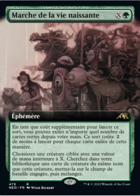 Marche de la vie naissante