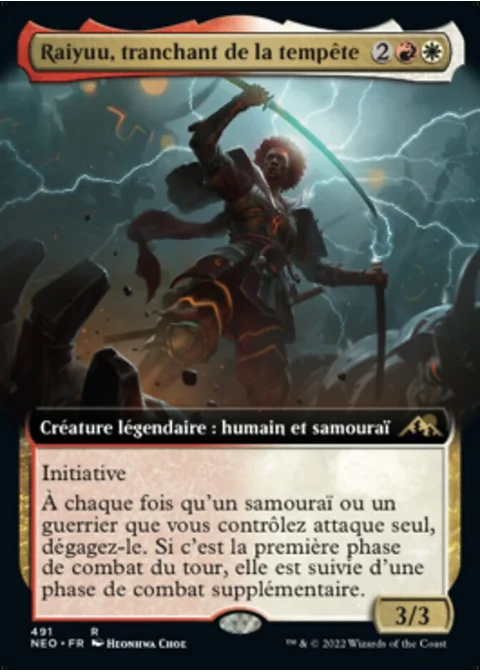 Raiyuu, tranchant de la tempête