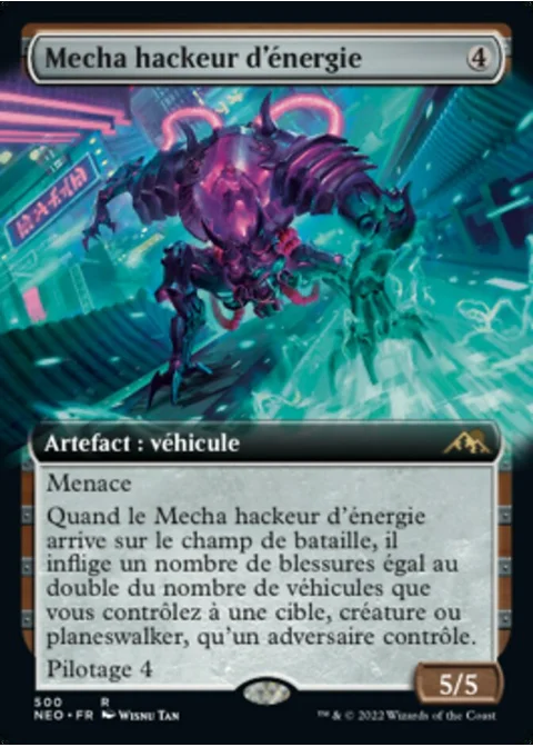 Mecha hackeur d'énergie