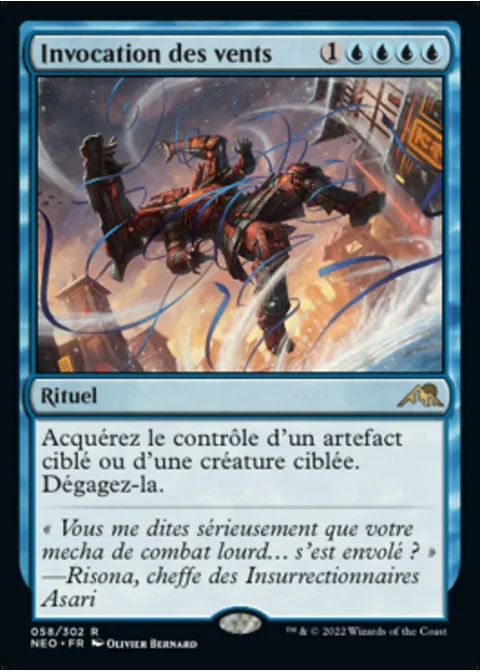Invocation des vents