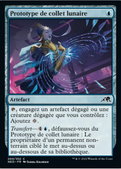 Prototype de collet lunaire