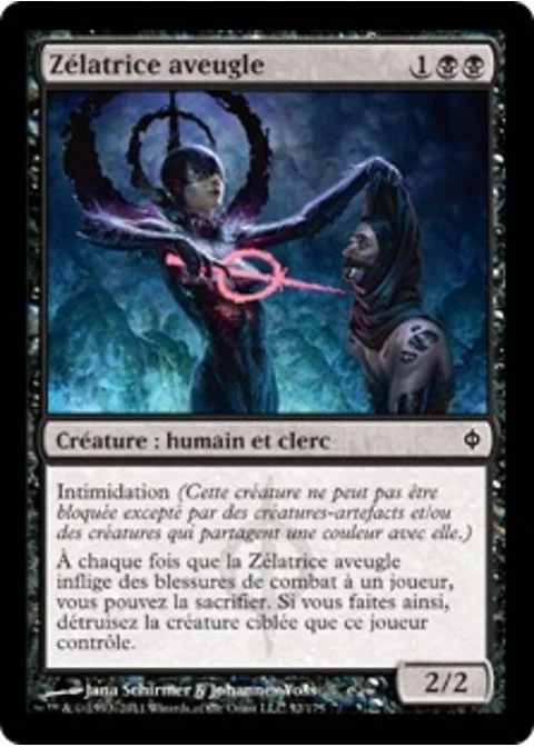 Zélatrice aveugle