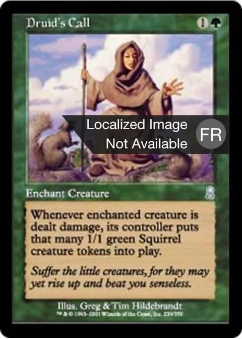 Appel de la druidesse