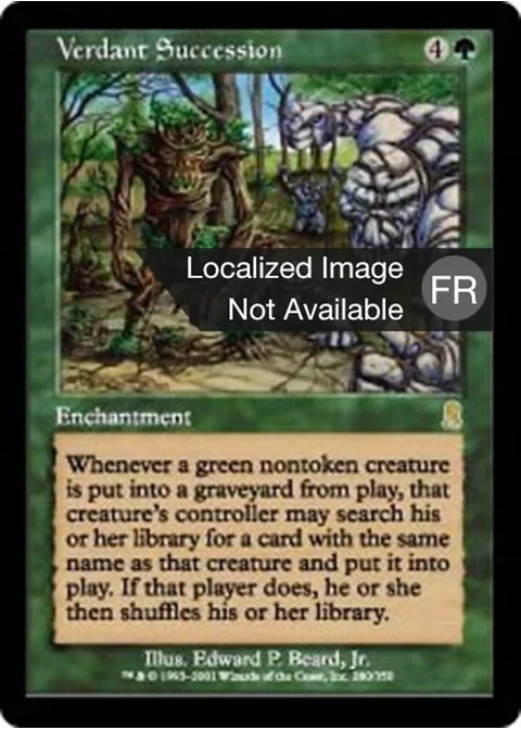 Succession verdoyante