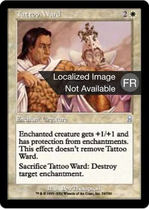 Rune de garde tatouée