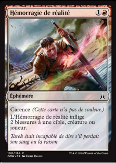 Hémorragie de réalité
