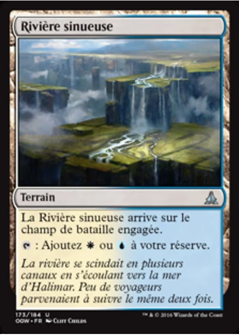 Rivière sinueuse