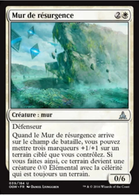 Mur de résurgence
