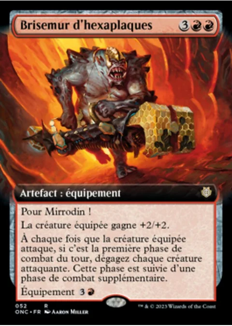 Brisemur d'hexaplaques