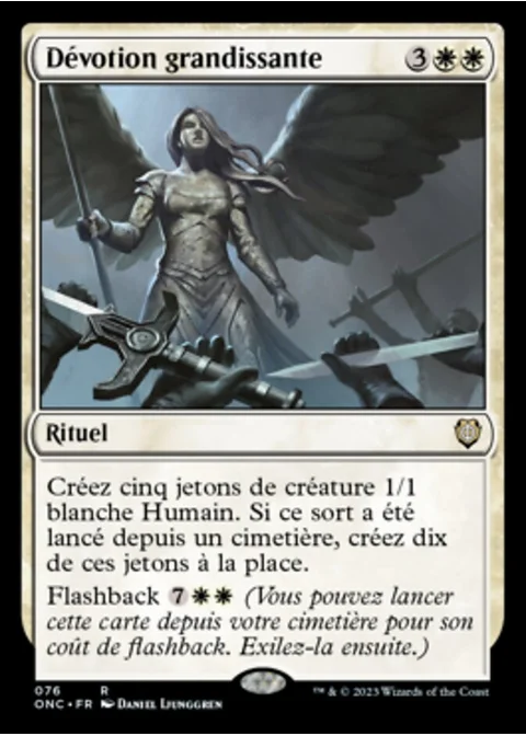 Dévotion grandissante