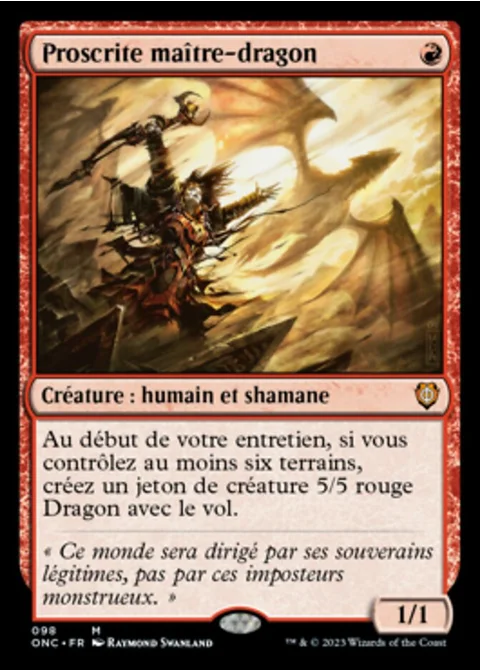 Proscrite maître-dragon