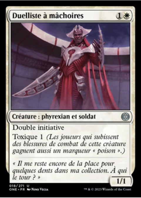 Duelliste à mâchoires